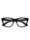 Gucci Eyewear logo-lettering glasses - Black