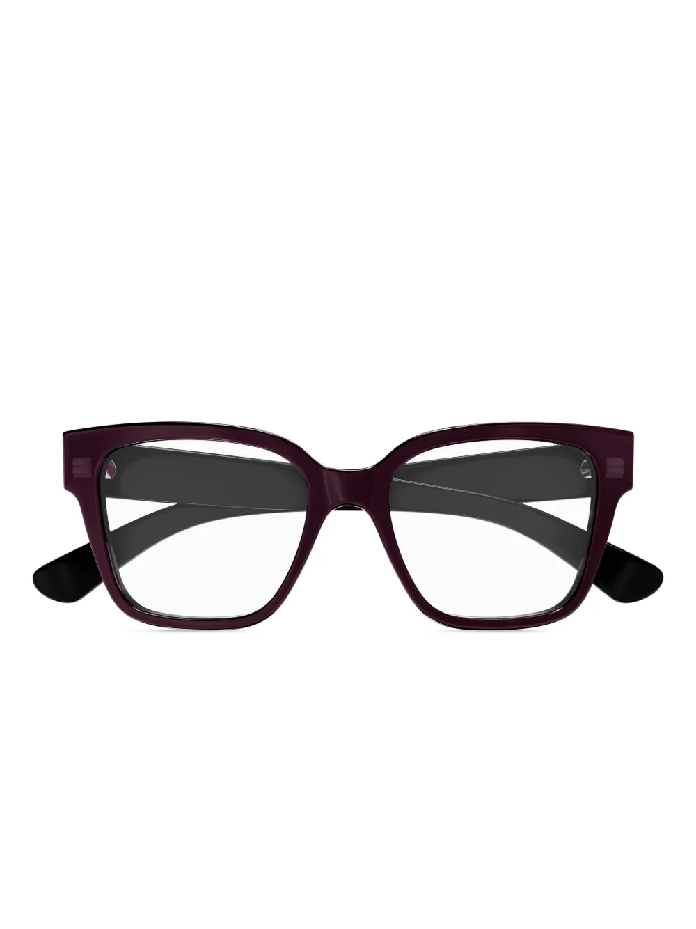 Gucci Eyewear Bril met vierkant montuur Paars