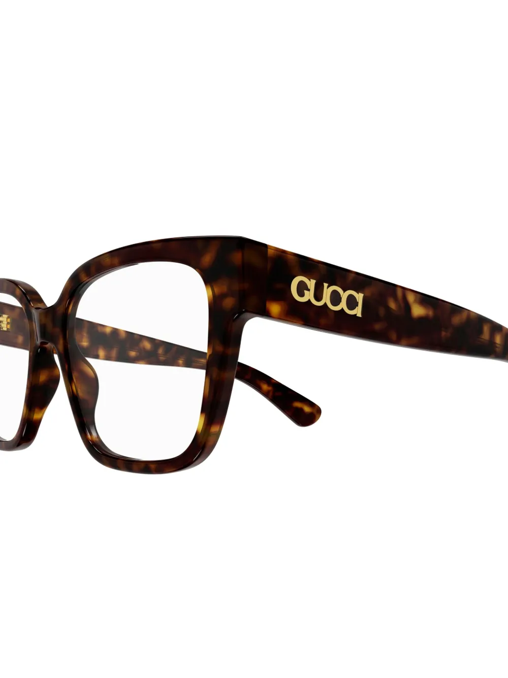 Gucci Eyewear Bril met vierkant montuur Bruin