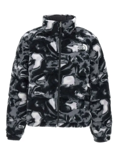 The North Face logo-embroidered jacket 