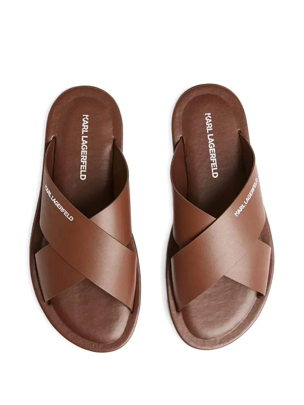Karl Lagerfeld Kastor III sandals Brown