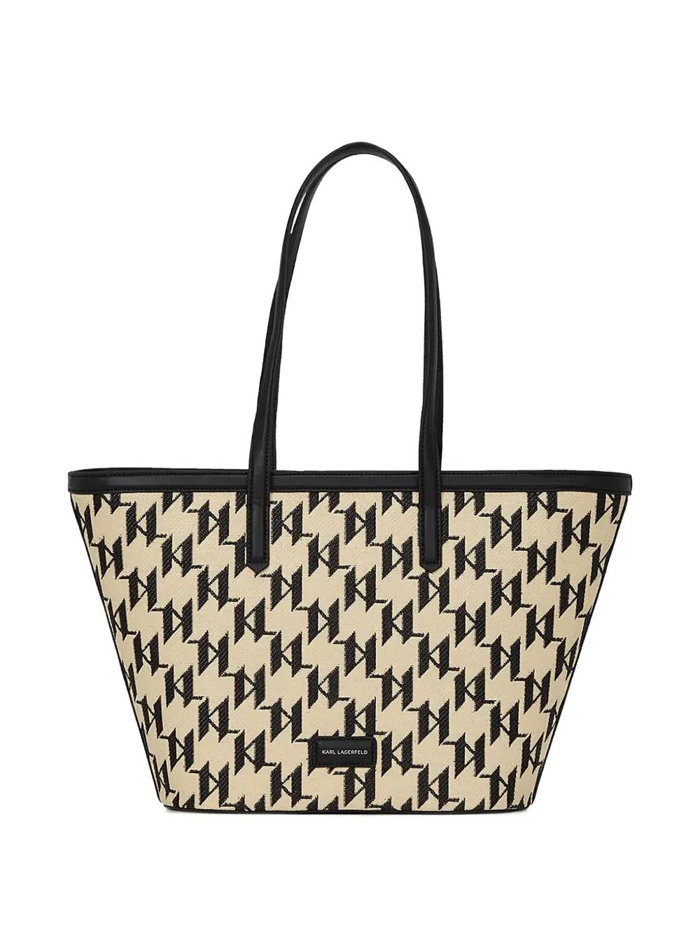 Karl Lagerfeld Shopper met monogram - Beige