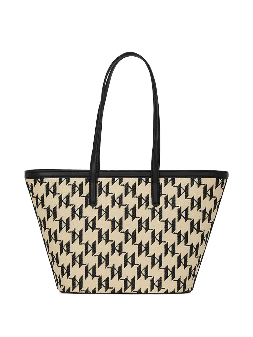 Shop Karl Lagerfeld Monogrammed Tote Bag