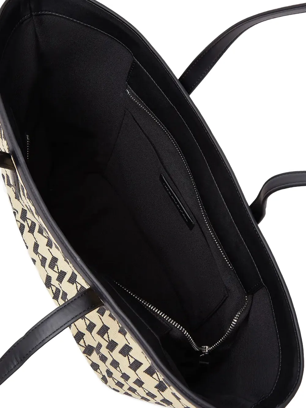Shop Karl Lagerfeld Monogrammed Tote Bag