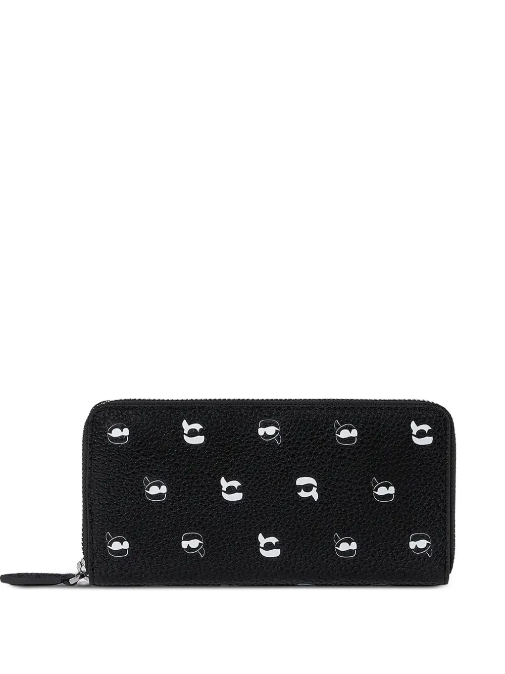 Karl Lagerfeld Ikon 財布 - ブラック Karl Lagerfeld Ikon 財布 - ブラック