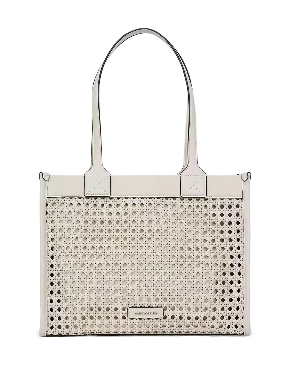 Karl Lagerfeld medium K/Skuare tote bag - Beige
