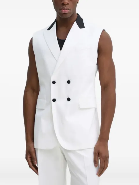 Karl Lagerfeld double-breasted waistcoat