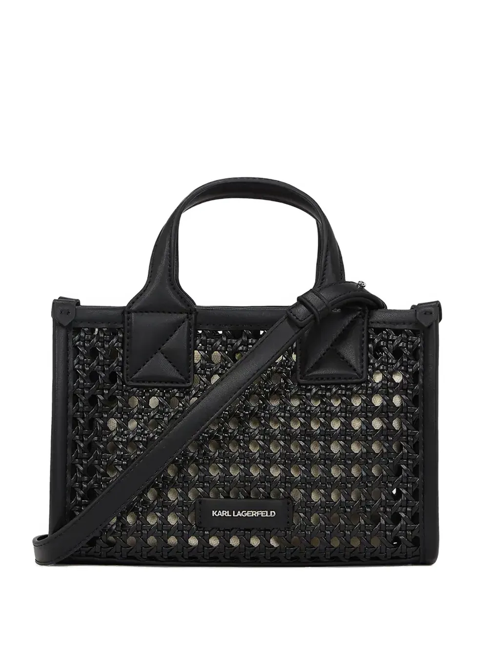 Shop Karl Lagerfeld Small K/skuare Tote Bag