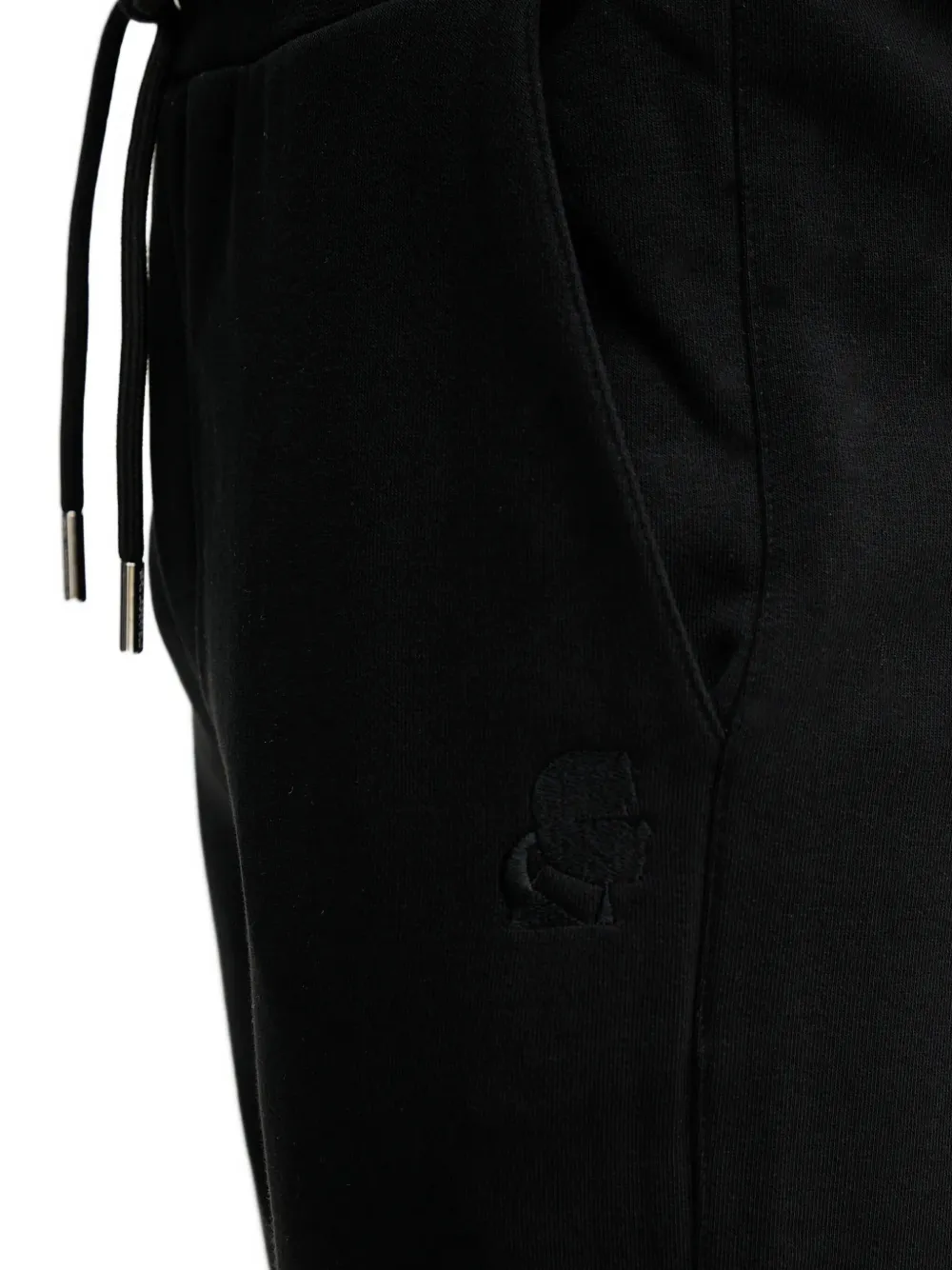 Karl Lagerfeld Trainingsbroek met geborduurd logo Zwart