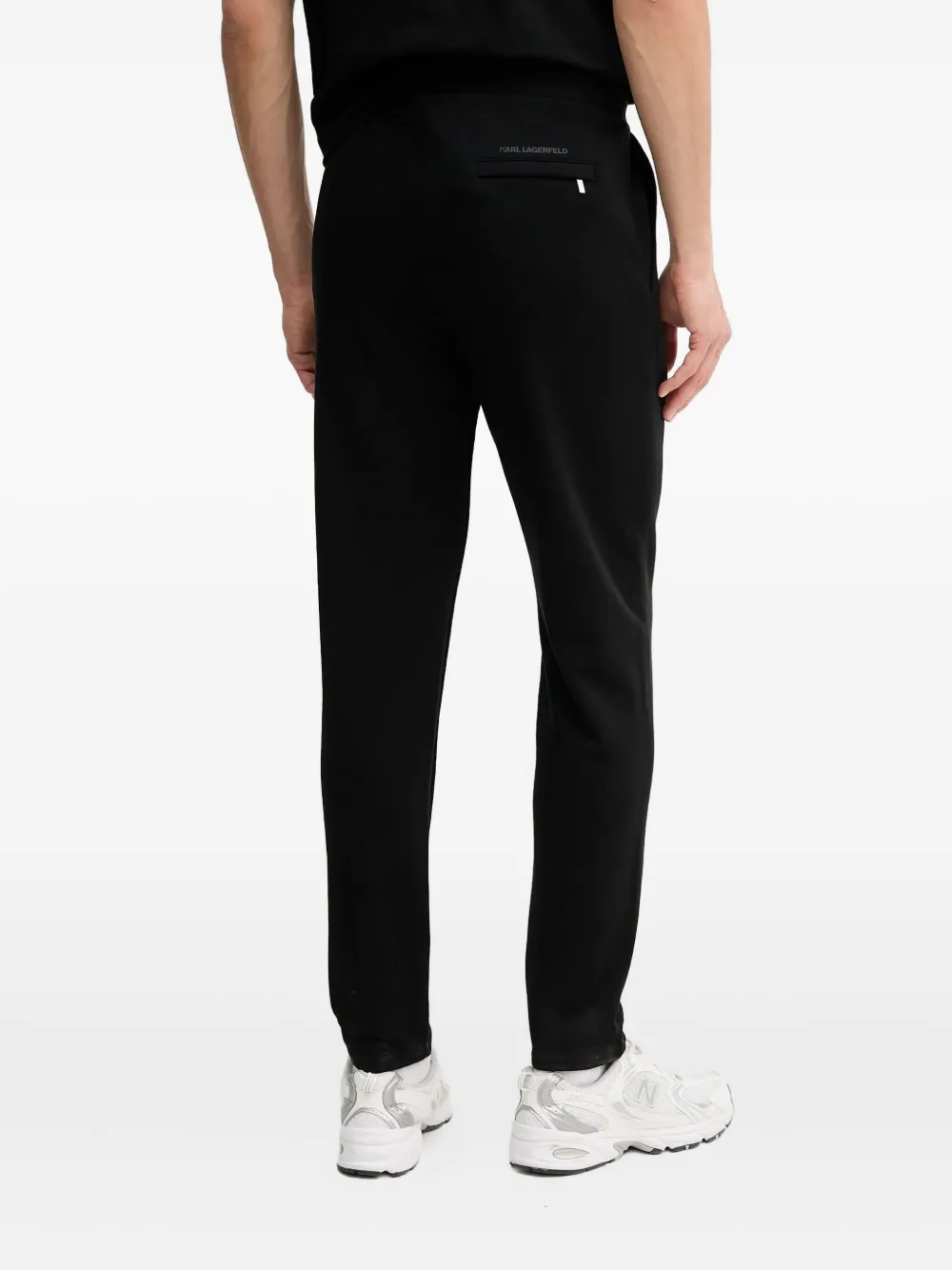 Karl Lagerfeld Trainingsbroek met geborduurd logo Zwart