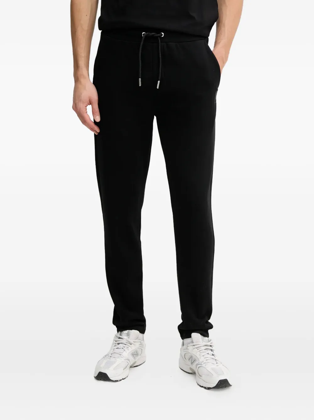 Karl Lagerfeld Trainingsbroek met geborduurd logo Zwart