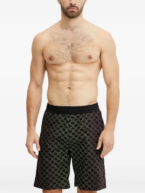 Karl Lagerfeld logo-print shorts