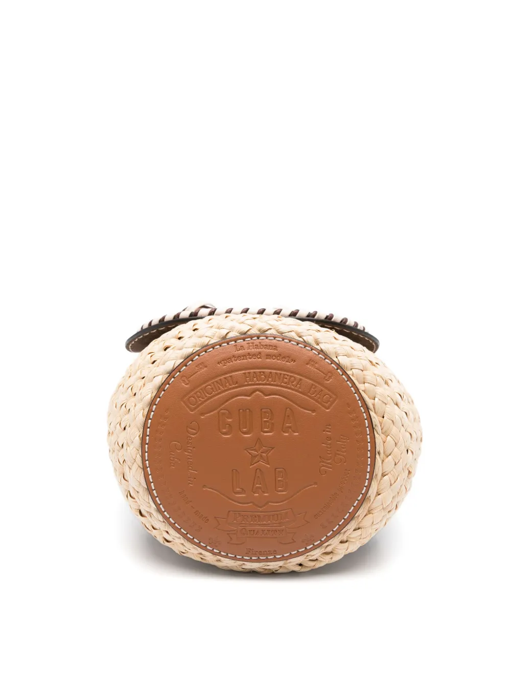 CUBA LAB Habanera Cuoieria bucket-tas Beige