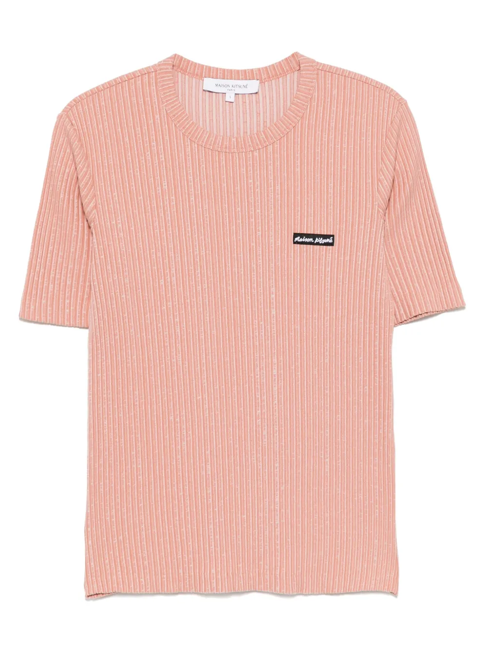 Maison Kitsuné Handwriting Label T-shirt