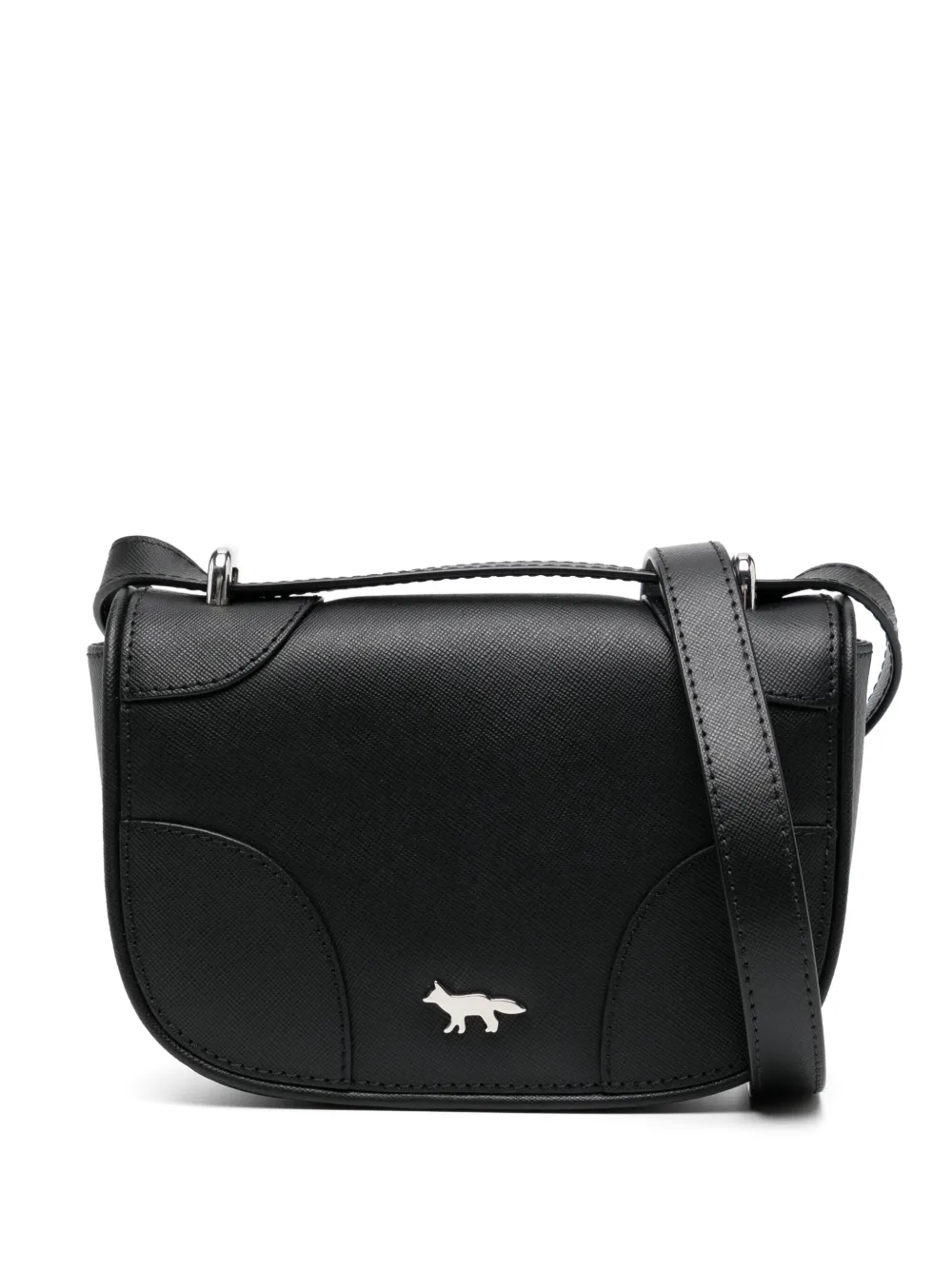 Maison Kitsuné Boggie ショルダーバッグ ミニ - ブラック Maison Kitsuné Boggie ショルダーバッグ ミニ - ブラック