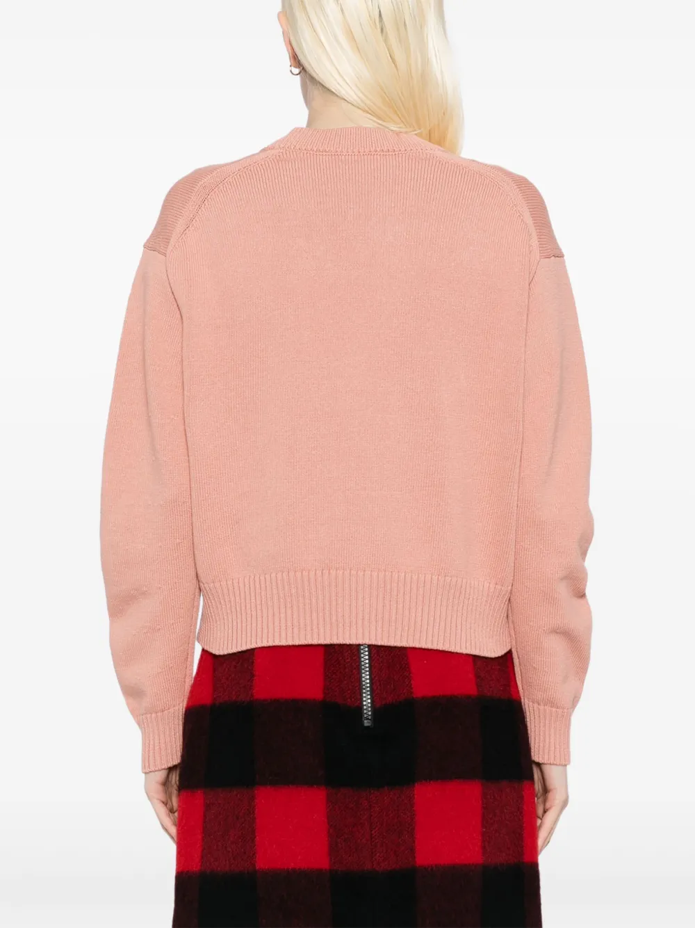 MAISON KITSUNÉ BOLD FOX HEAD-PATCH CARDIGAN 