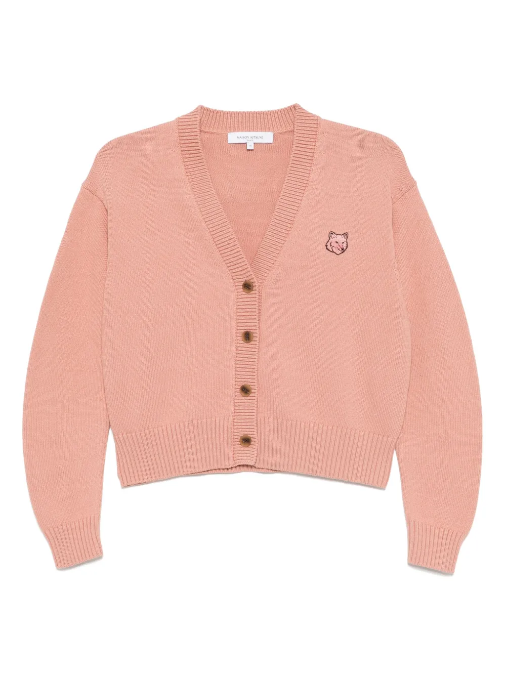 Maison Kitsuné Bold Fox Head-patch Cardigan