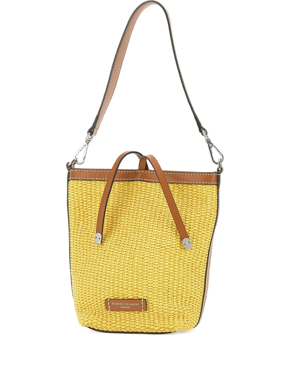 GIANNI CHIARINI Emily ショルダーバッグ - イエロー GIANNI CHIARINI Emily ショルダーバッグ - イエロー