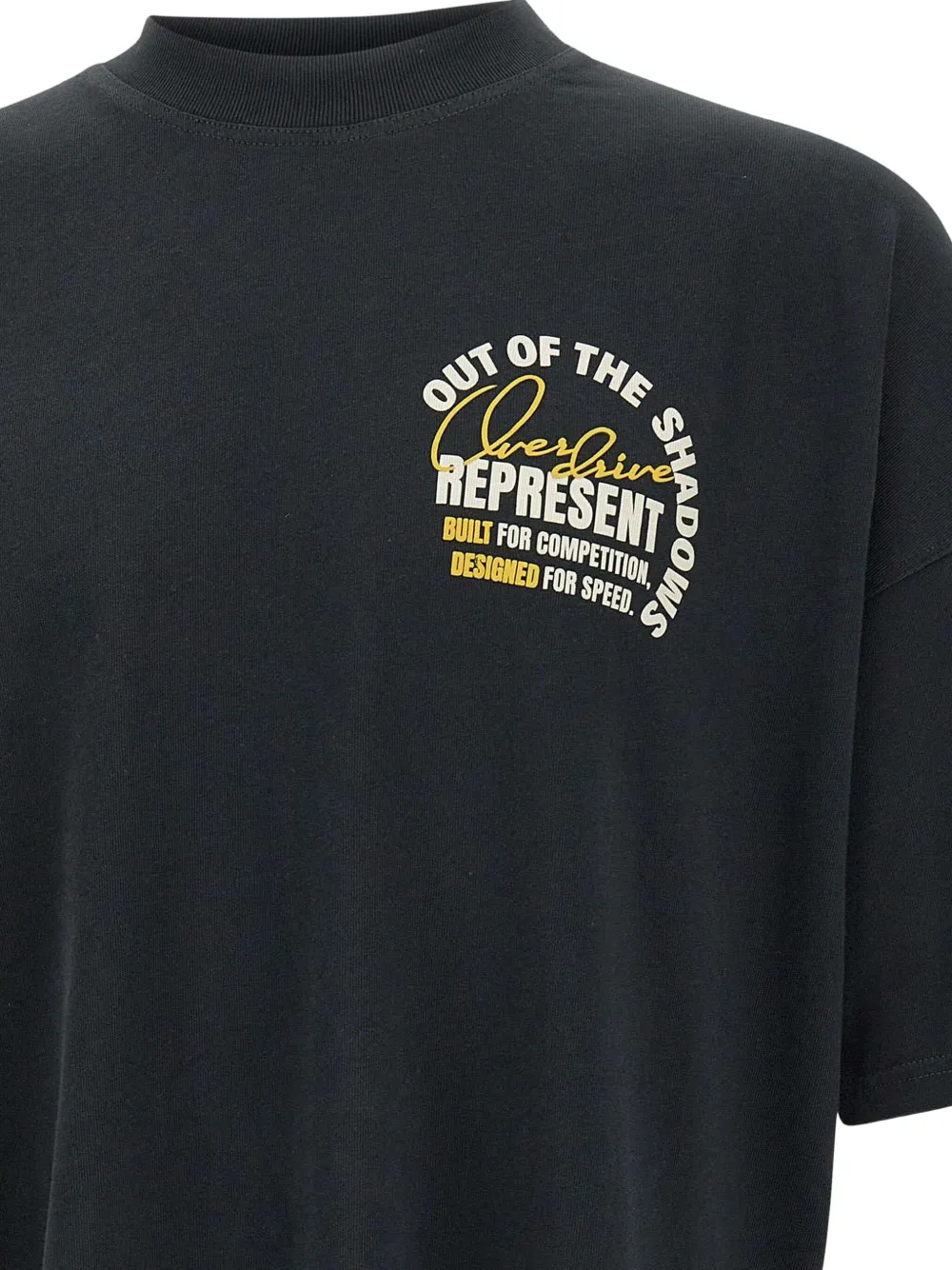 Represent Katoenen T-shirt Zwart
