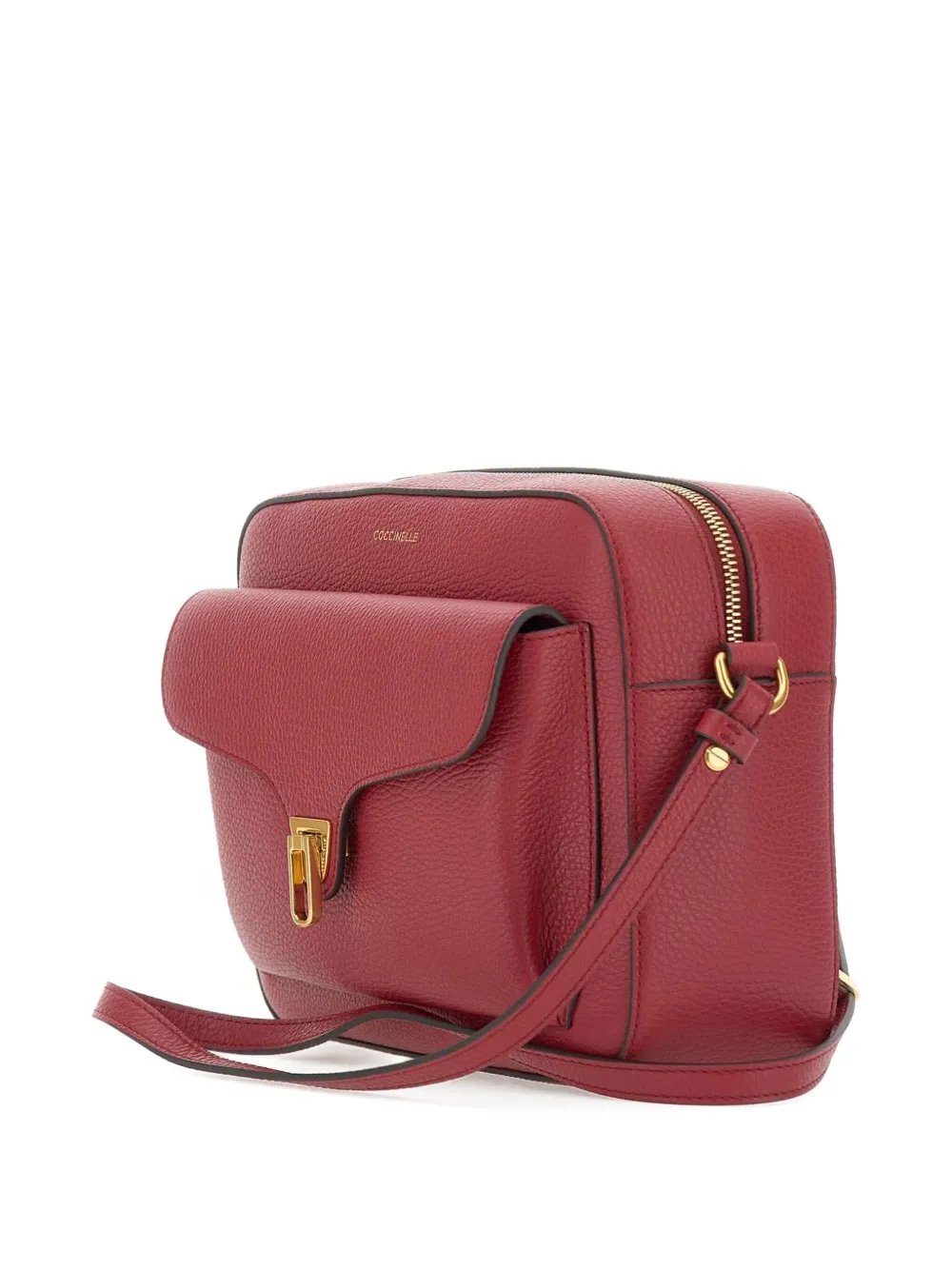 Coccinelle Beat Soft grote crossbodytas Rood