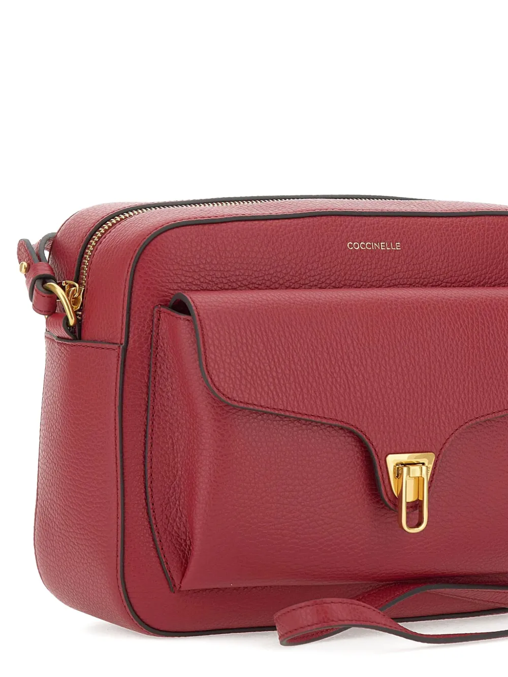 Coccinelle Beat Soft grote crossbodytas Rood