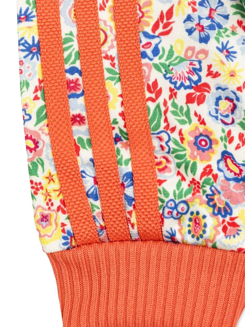 adidas Kids Trainingspak met bloemenprint Oranje