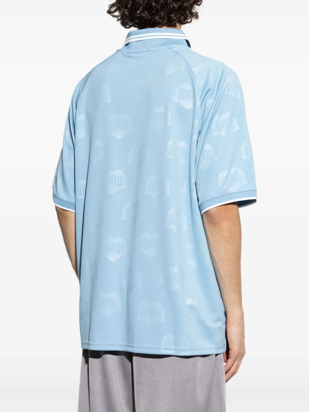 Carhartt WIP Hartt's Football T-shirt Blauw