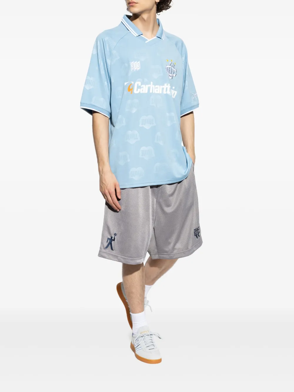 Carhartt WIP Hartt's Football T-shirt - Blauw
