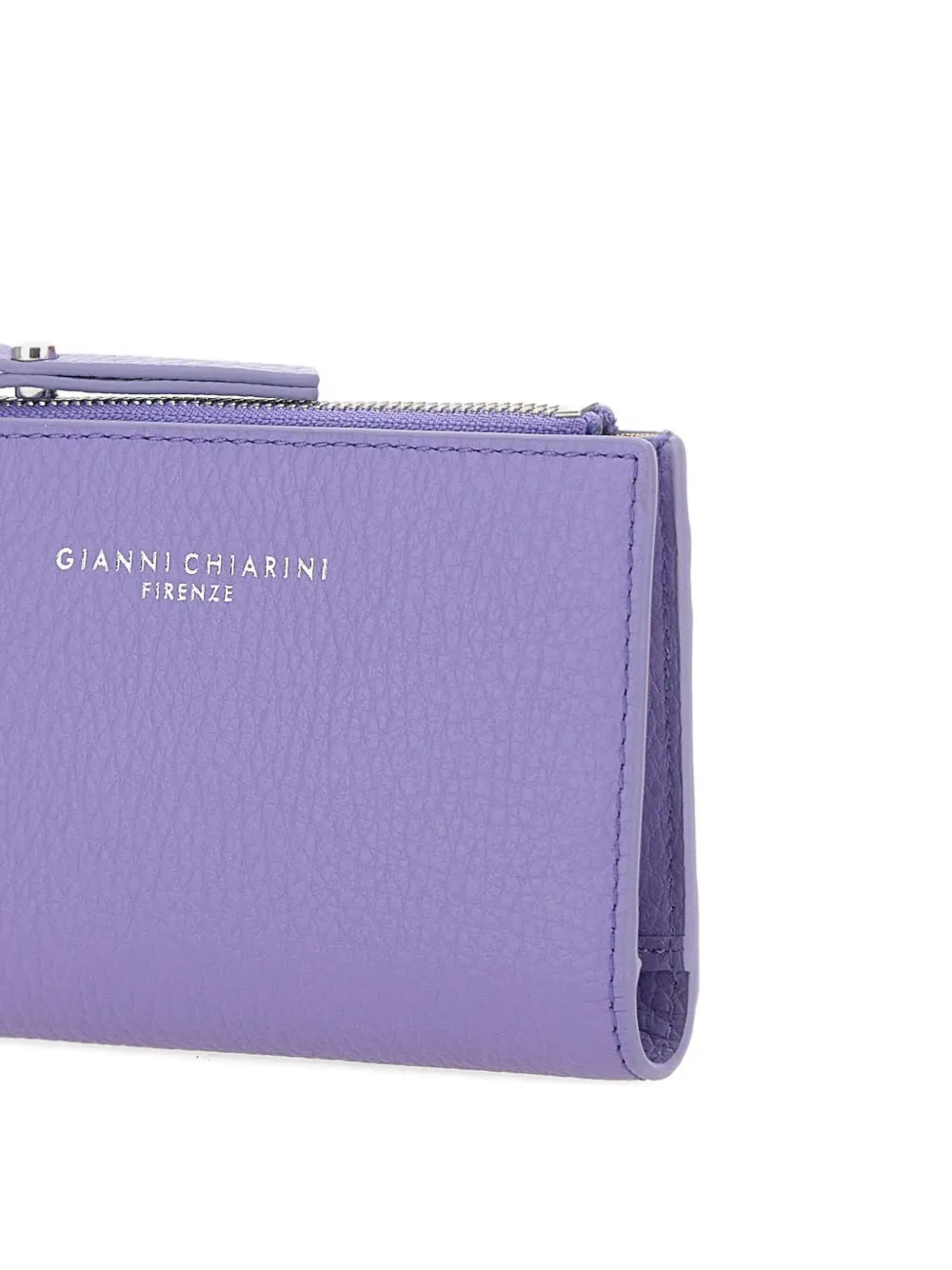 GIANNI CHIARINI Portemonnee met logo-stempel Paars