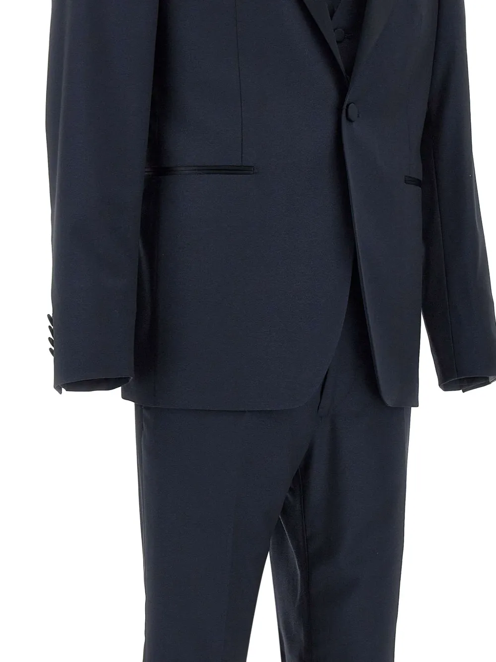 Tagliatore Driedelig pak Blauw