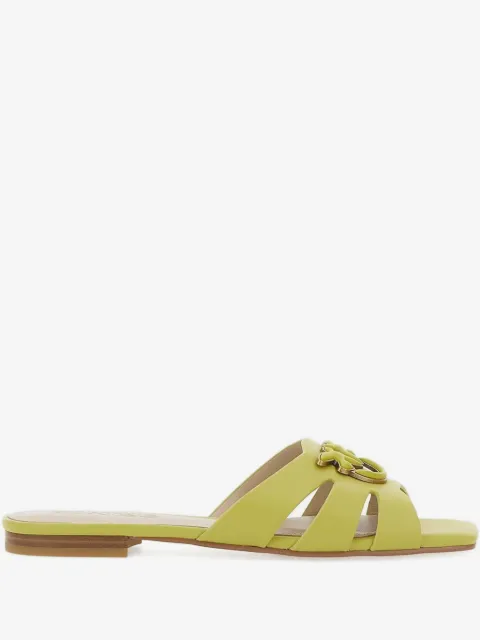 PINKO Marli 09 leather flat sandals