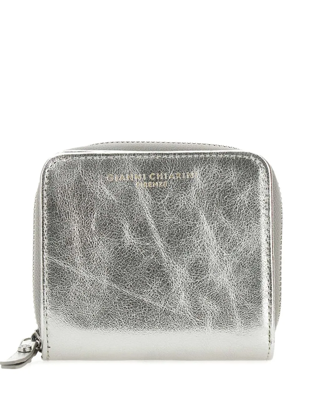 GIANNI CHIARINI cartera con compartimentos y cierre | plateado | Image 1