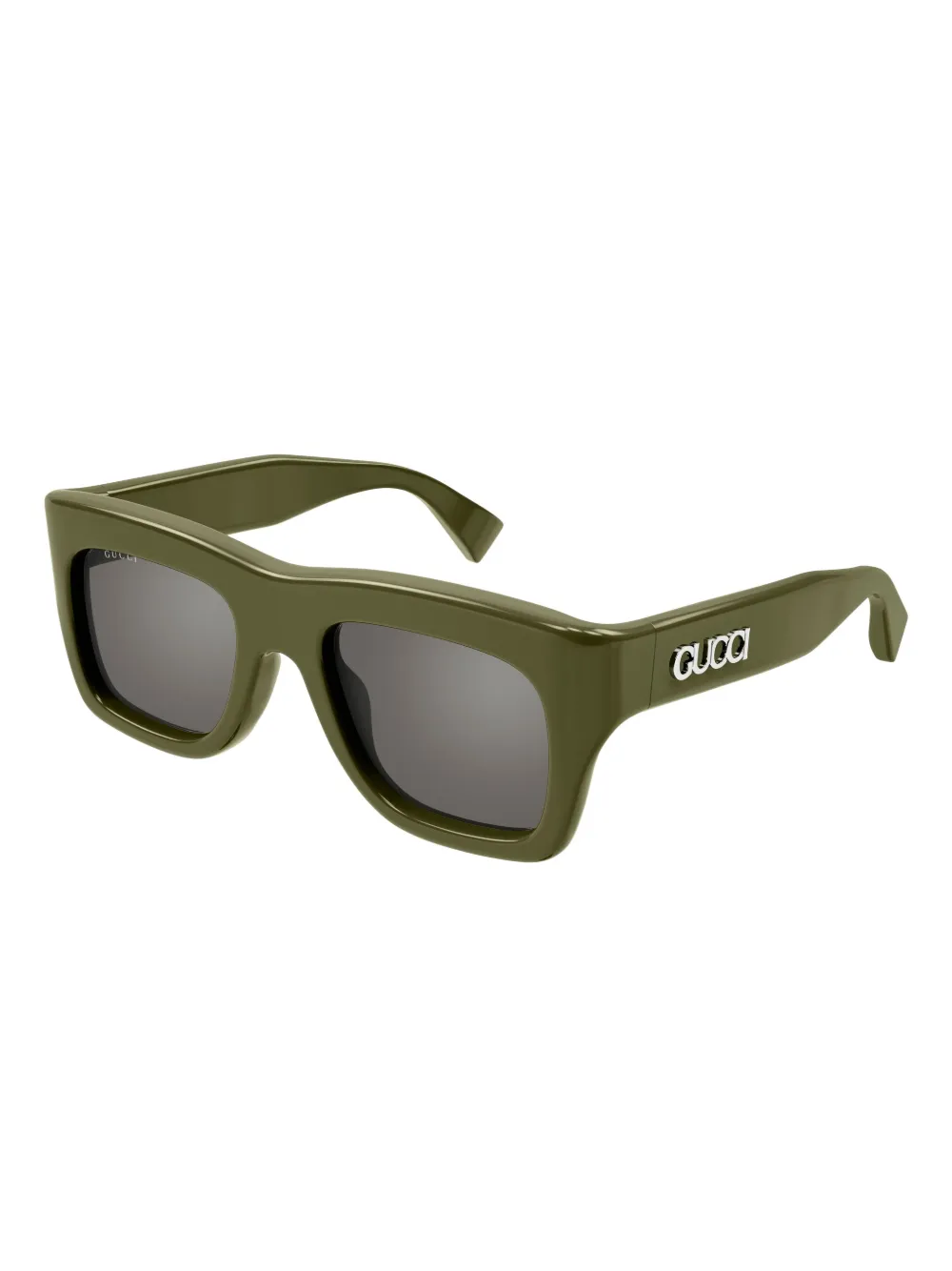 Gucci Eyewear Zonnebril met logo Groen