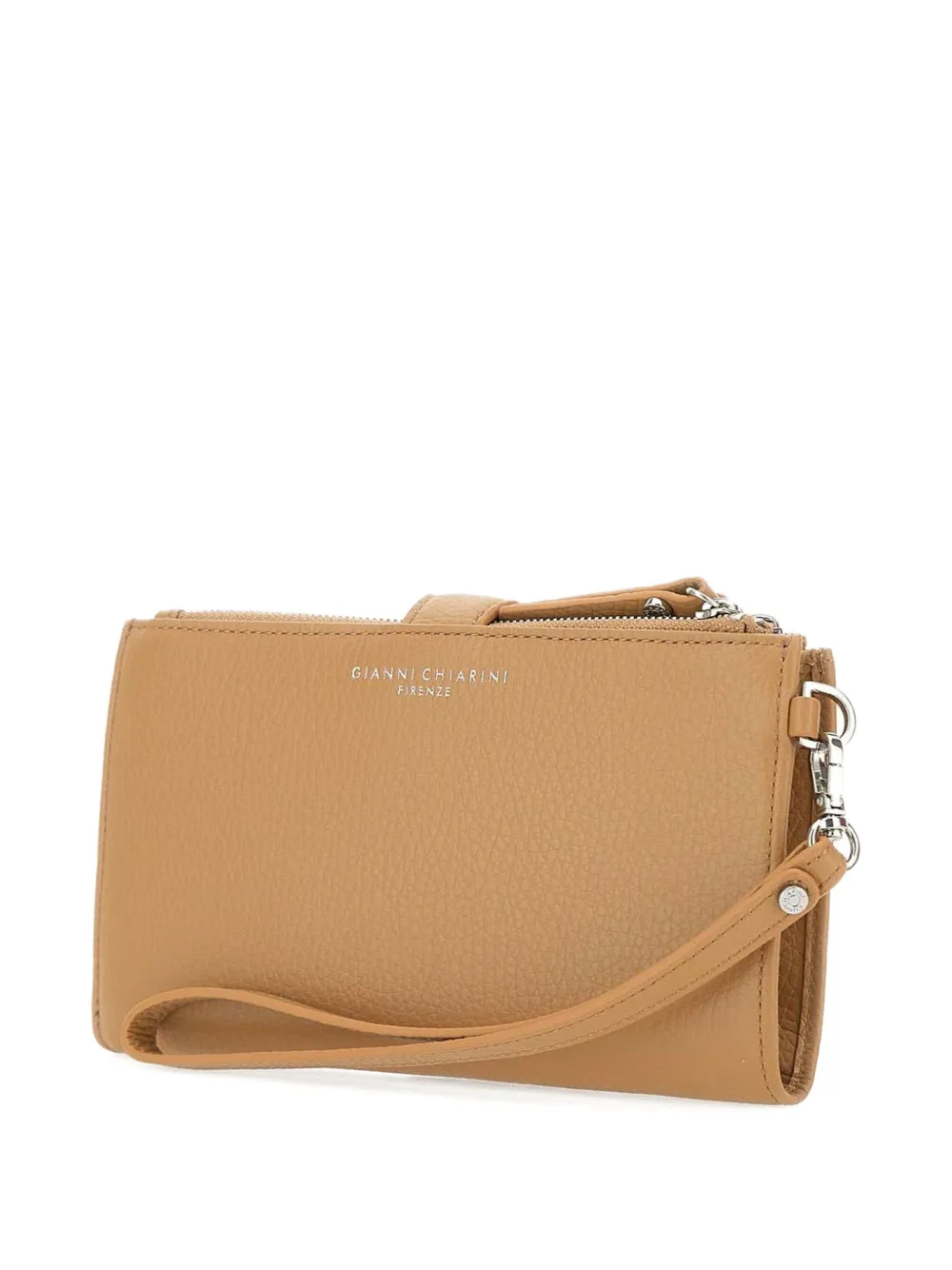 GIANNI CHIARINI Leren portemonnee Beige