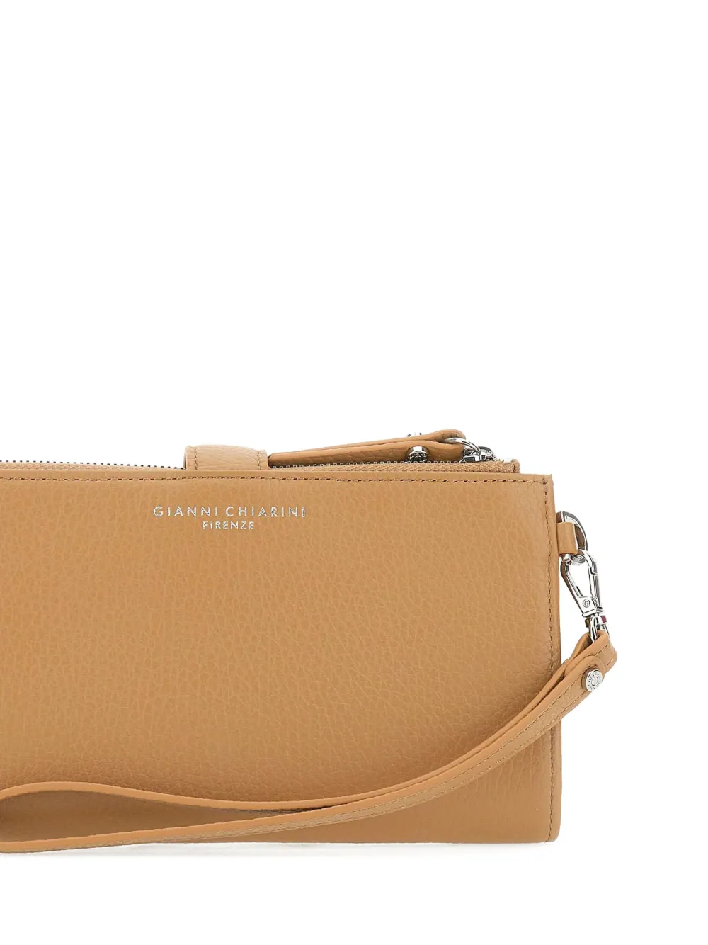 GIANNI CHIARINI Leren portemonnee Beige