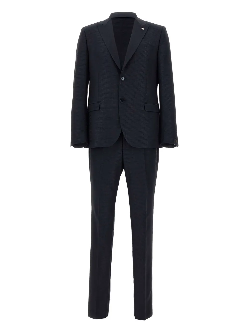 Manuel Ritz traje con botones | azul | Image 1