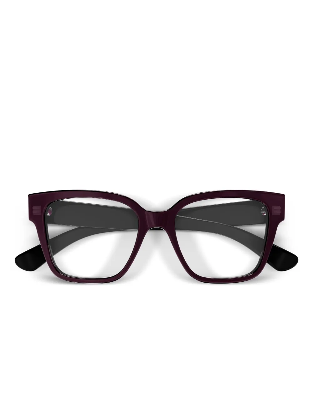 Gucci Eyewear Bril met vierkant montuur Rood