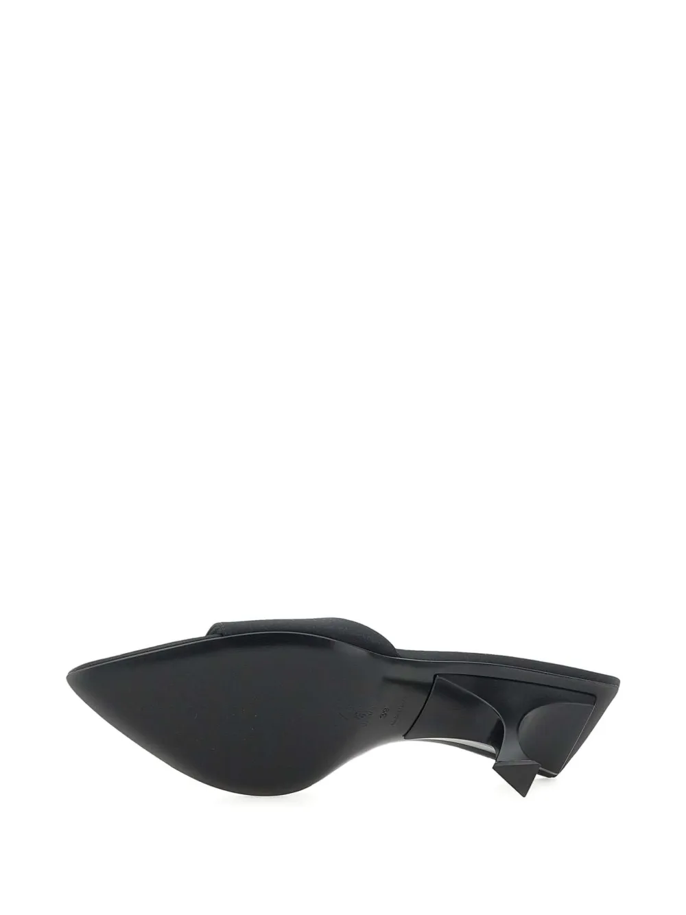 The Attico 65mm Bes mules Black