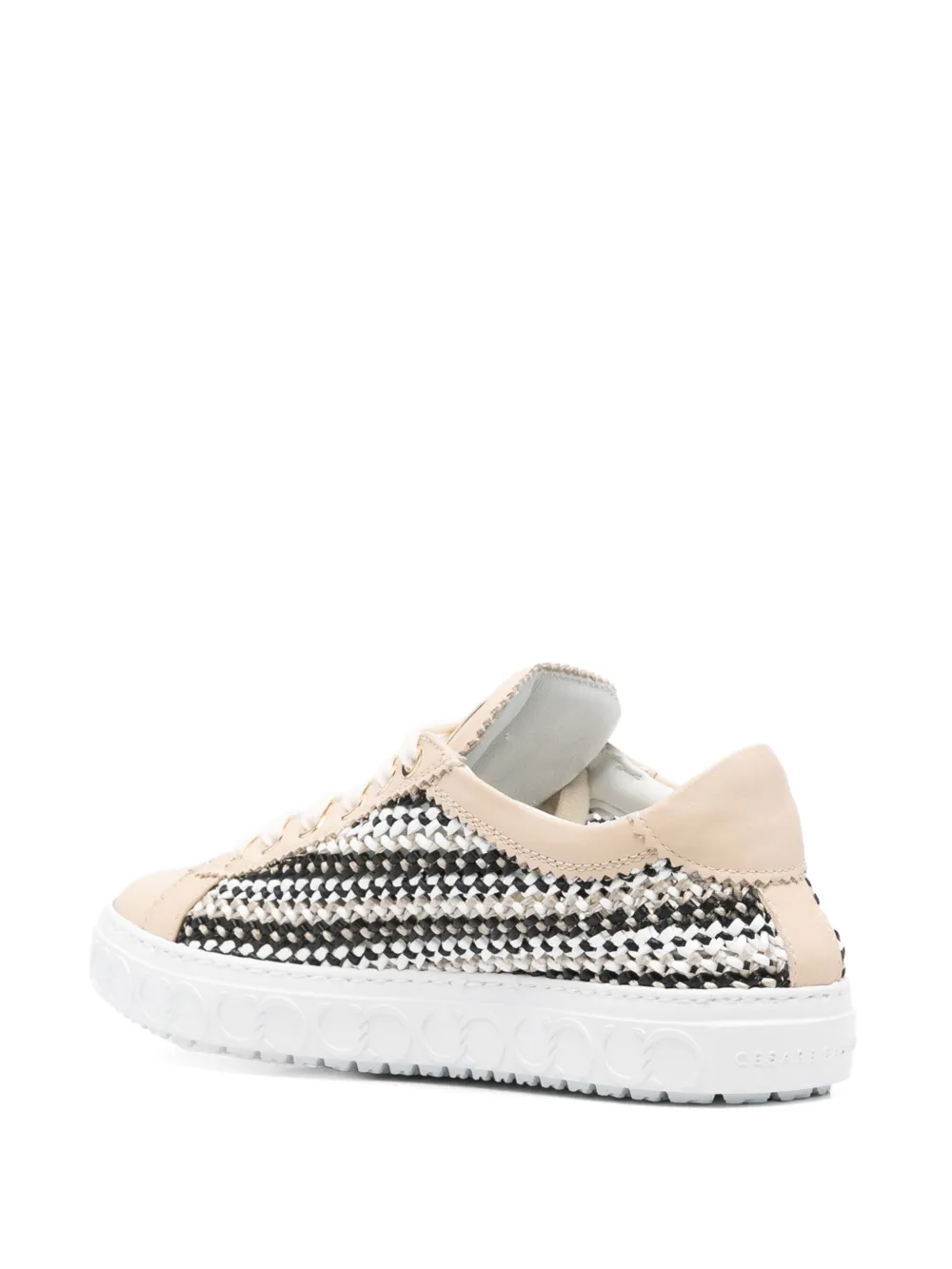 Casadei woven sneakers Neutrals