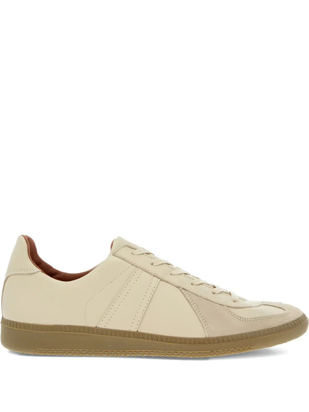 Reproduction Of Found Leather-panel Sneakers In Neutral