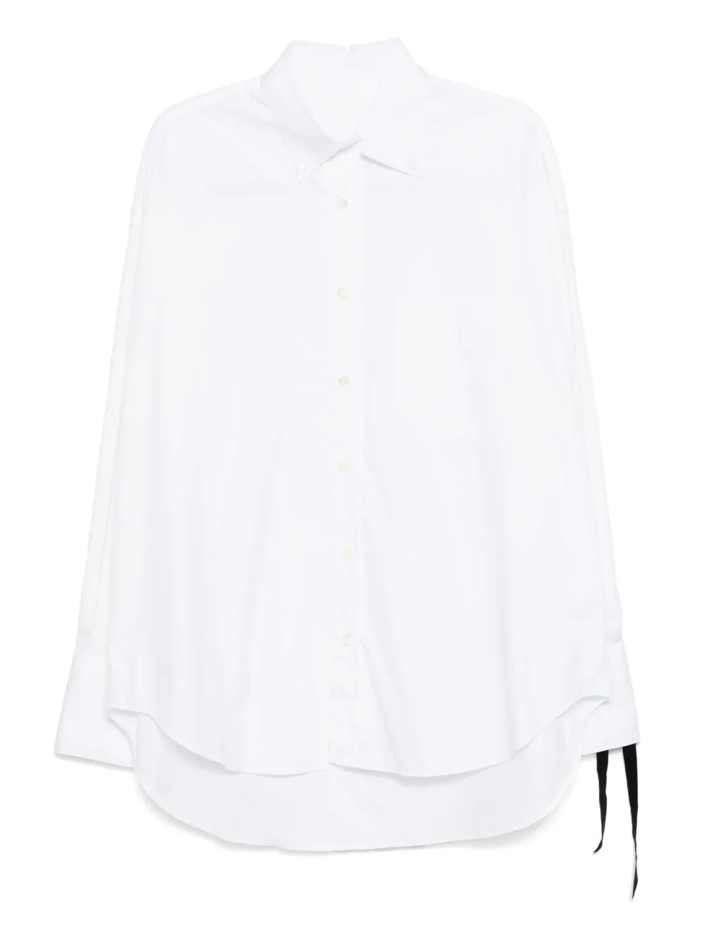 marina yee camisa estilo reelaborado con botones | blanco | Image 1