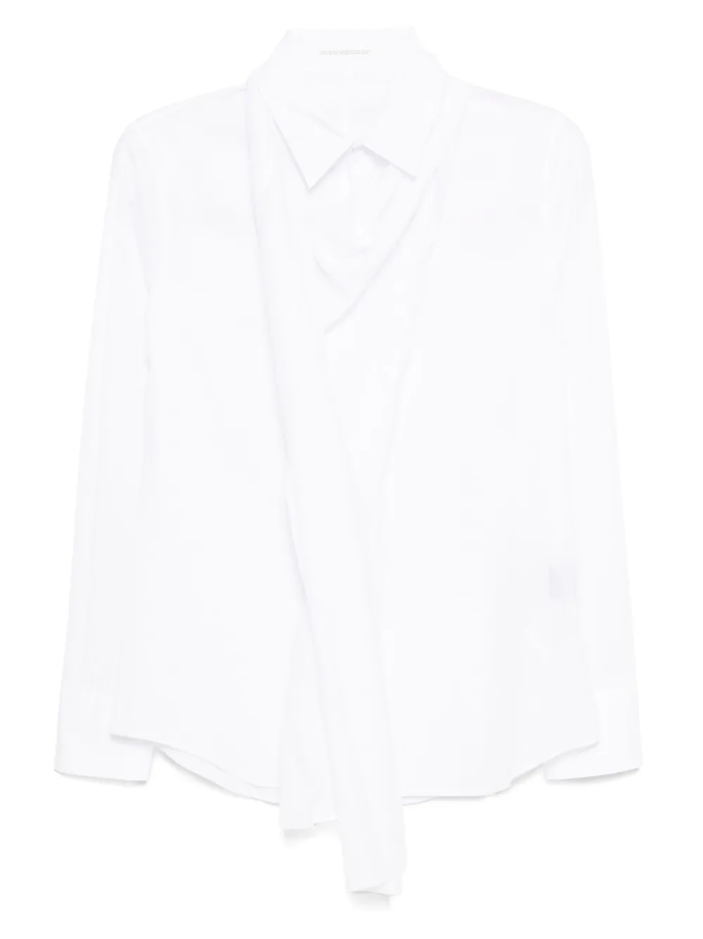 Yohji Yamamoto Scarf-detail Shirt