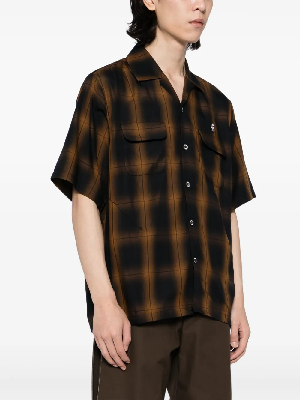 Undercover Geruit overhemd Oranje