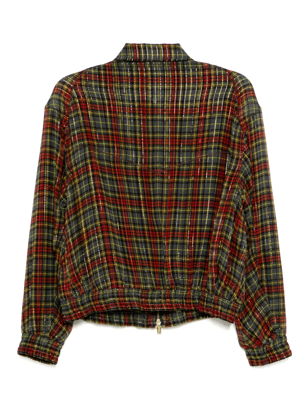 Undercover checked zip-up jacket | Cropped Jackets | Image 2