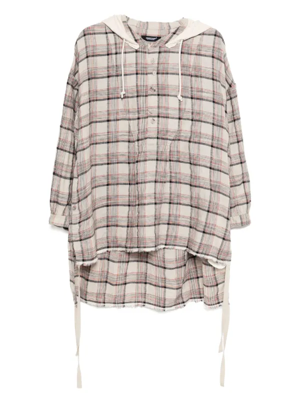 Undercover チェック パーカー | ニュートラル | FARFETCH JP
