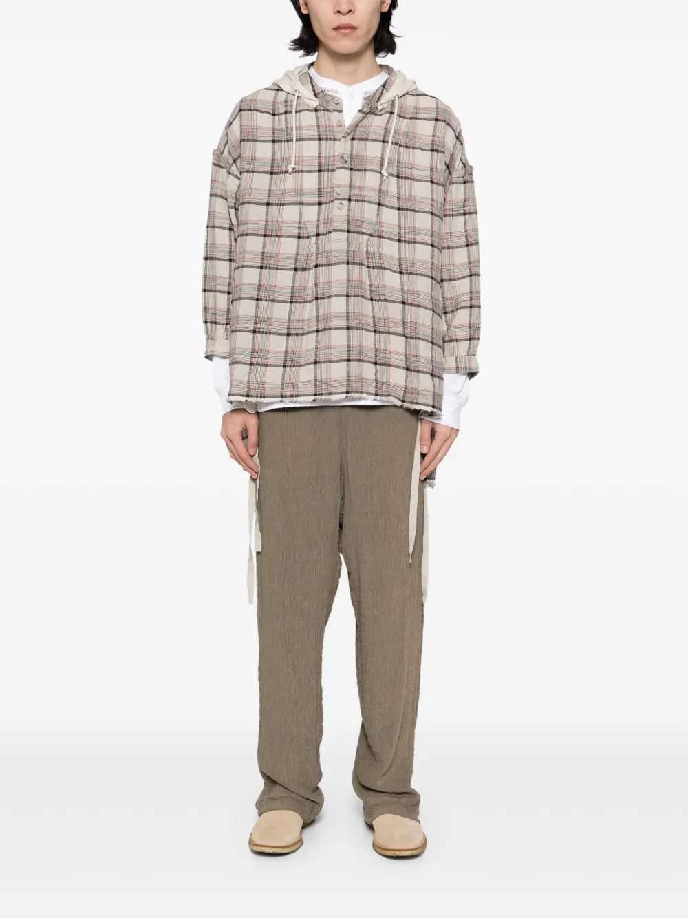Undercover checked hoodie | Hoodies | Image 2
