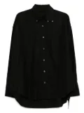 marina yee reworked button-down shirt - Black