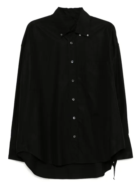 marina yee camisa estilo reelaborado con botones