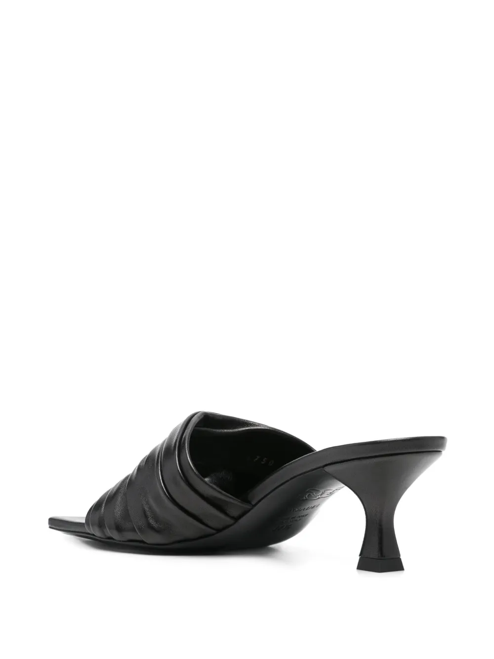 Casadei Leren sandalen Zwart