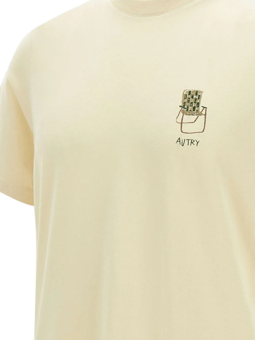 Autry T-shirt met logoprint Beige